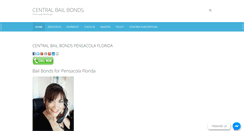 Desktop Screenshot of central-bailbonds.com